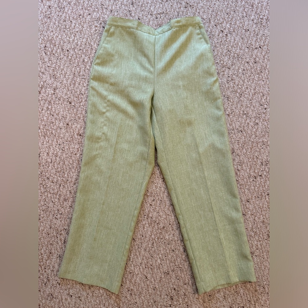 *3 for $9* Lime Green High Waisted Pants